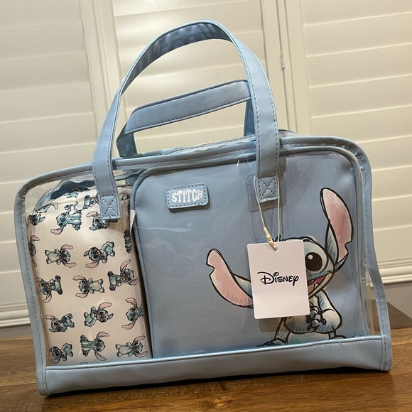 NWT Disney Stitch toiletry bag set - Picture 4 of 5